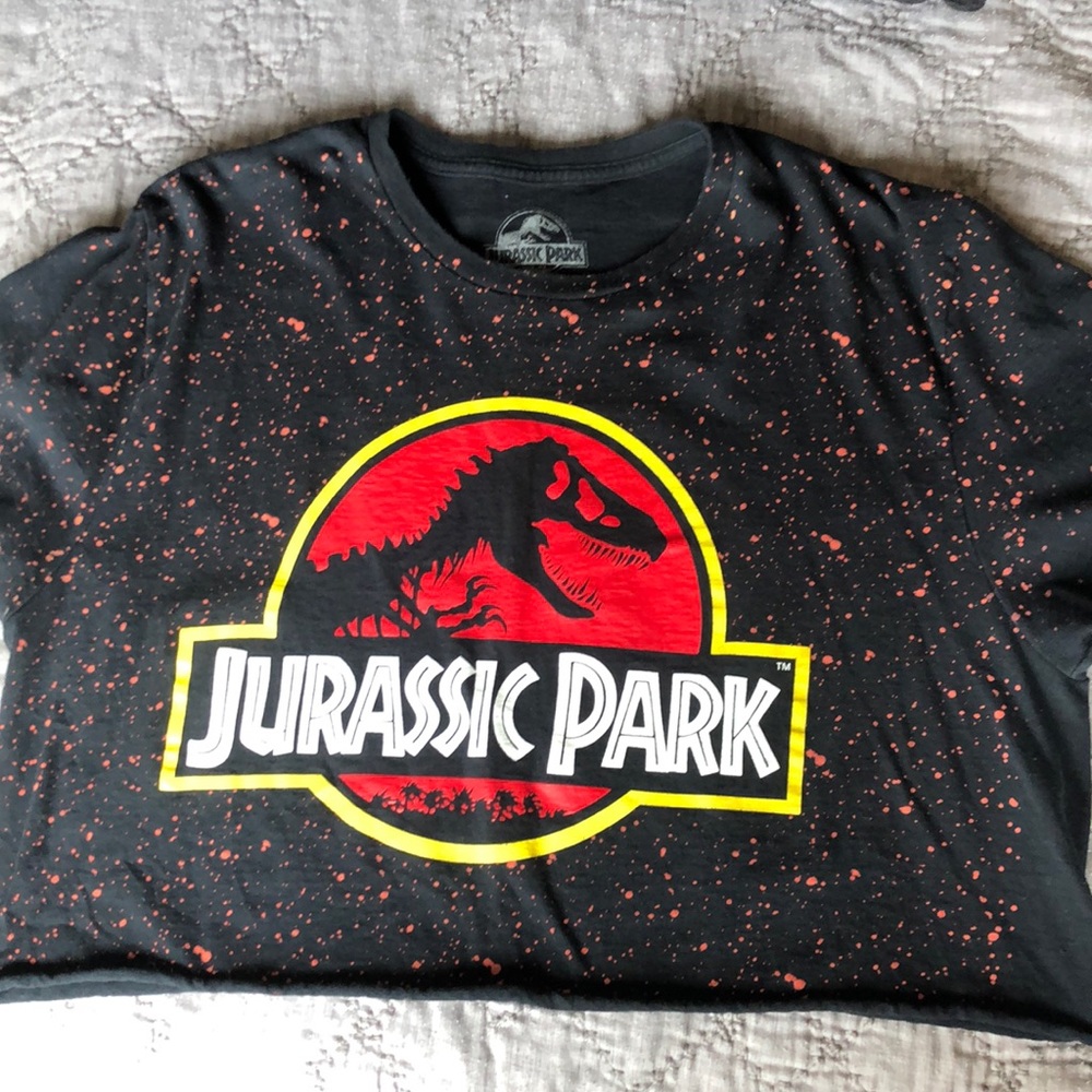 Jurassic Park Crop Top
